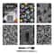 Brea Reese™ 9" x 12" Glam Ghosts Scratch Art Paper Pad